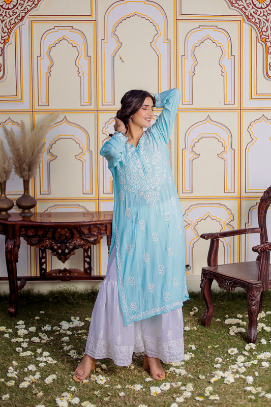 FABSTREE HINA ROSE MODAL KURTA