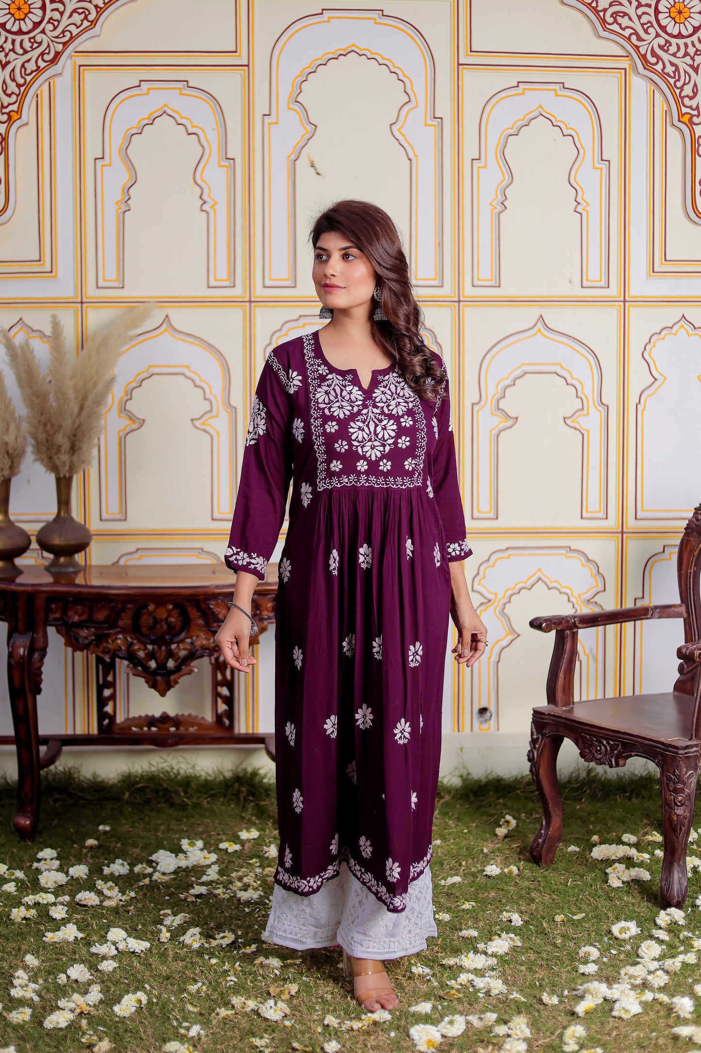 FABSTREE ZAHAAN RAYON GOWN