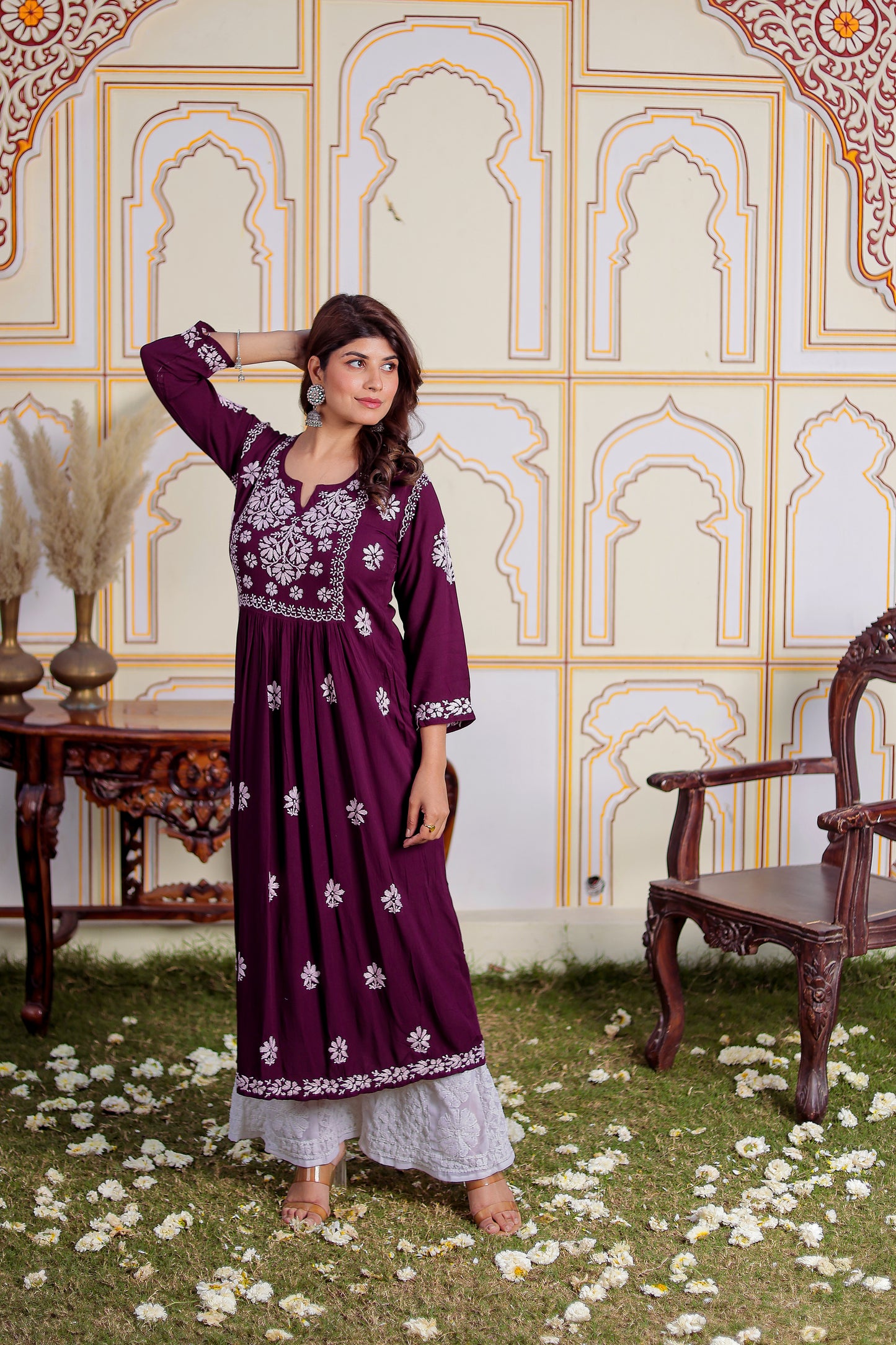 FABSTREE ZAHAAN RAYON GOWN