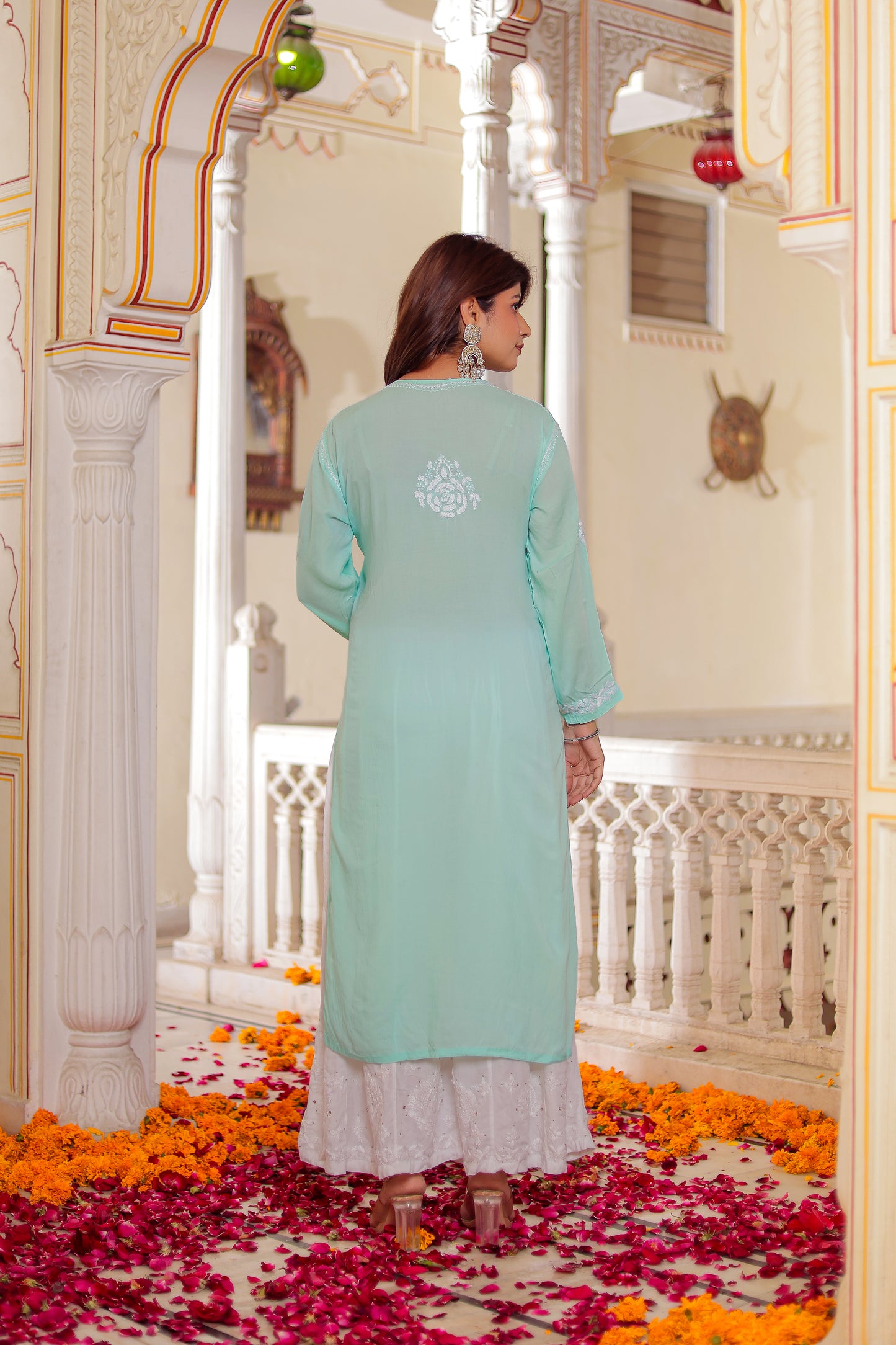 FABSTREE HINA ROSE MODAL KURTA